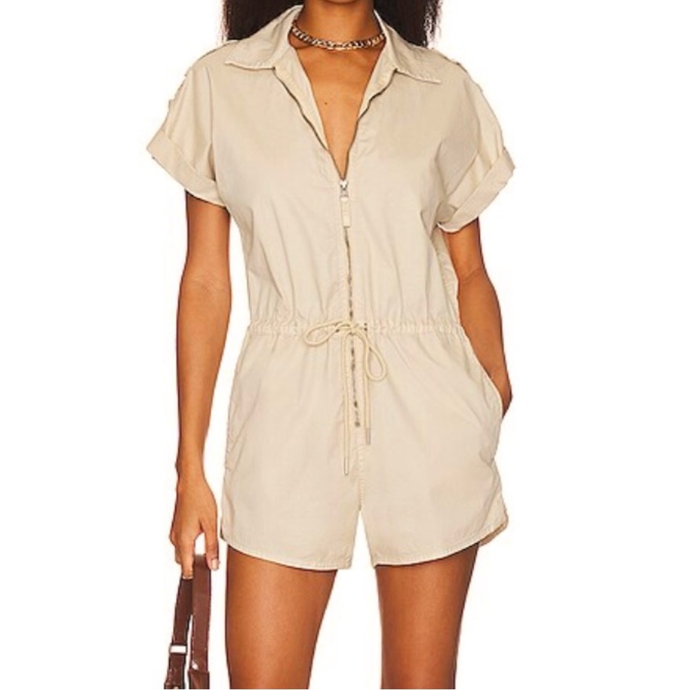 Pistola Meg Short Sleeve Zip Romper